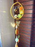 Handmade Bee & Bloom Suncatcher