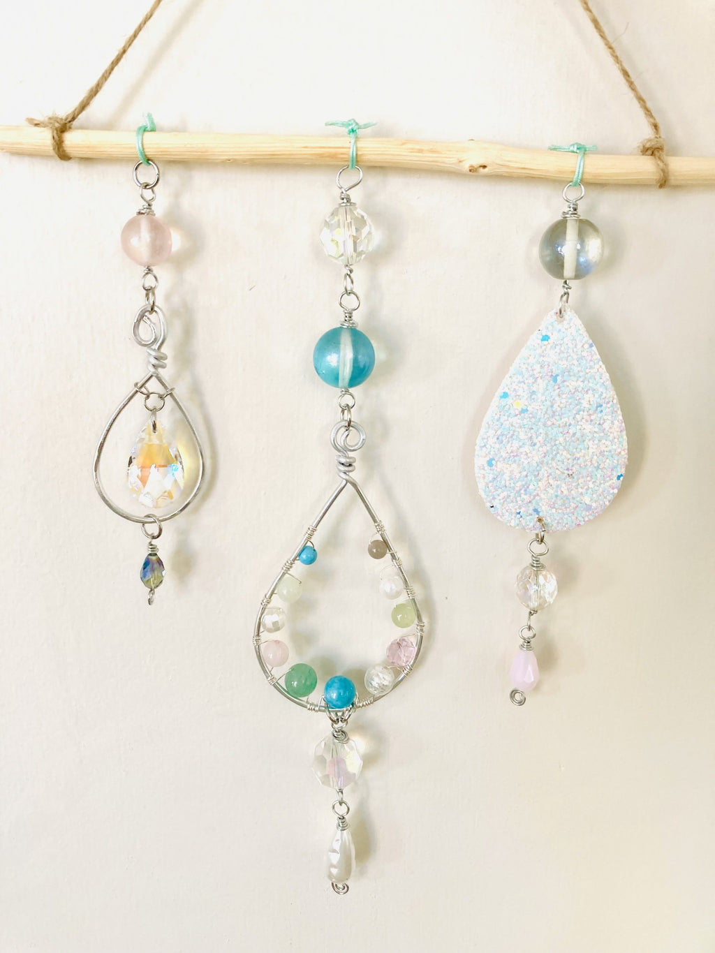 Handmade Whisper of Rain Suncatcher