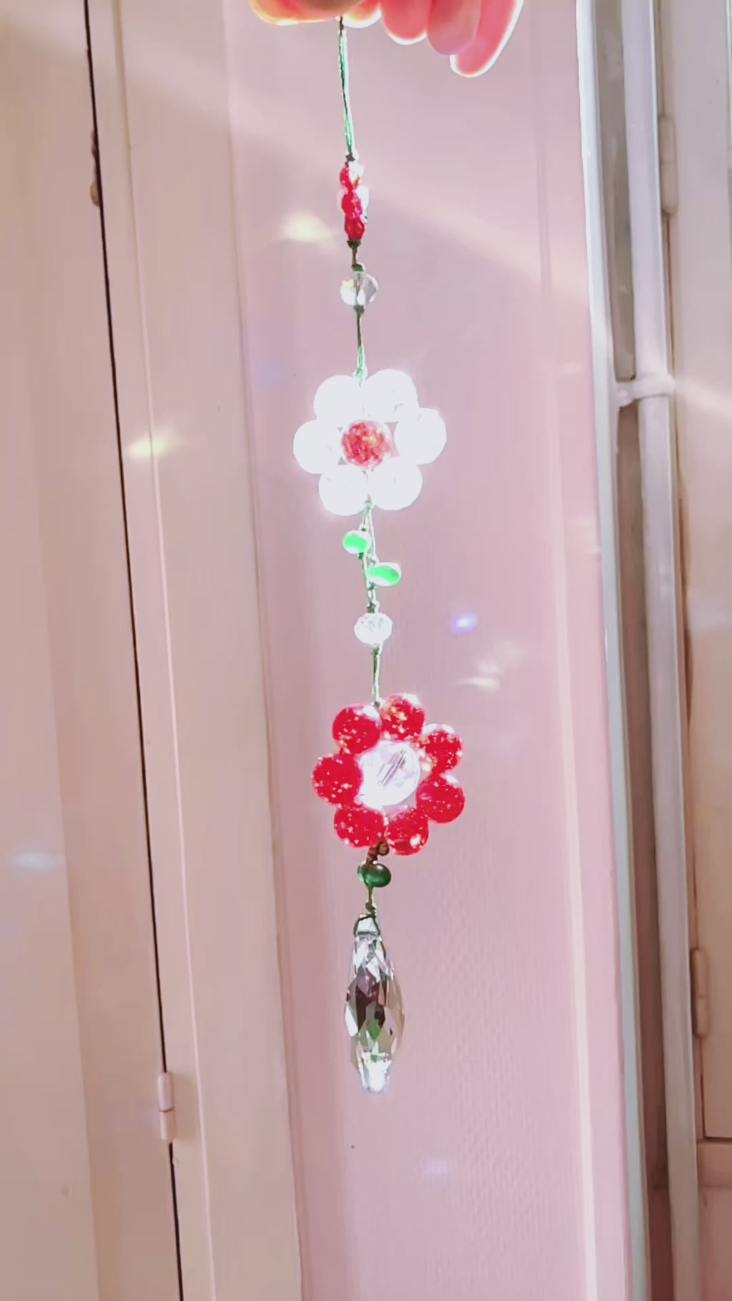 Handmade Flower Suncatcher